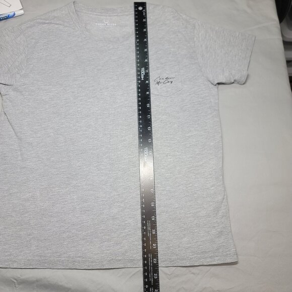 Cardin McCoy gray tshirt Size L 'Enjoy The Ride' w/ red Jeep Excellent Condition - Picture 6 of 8